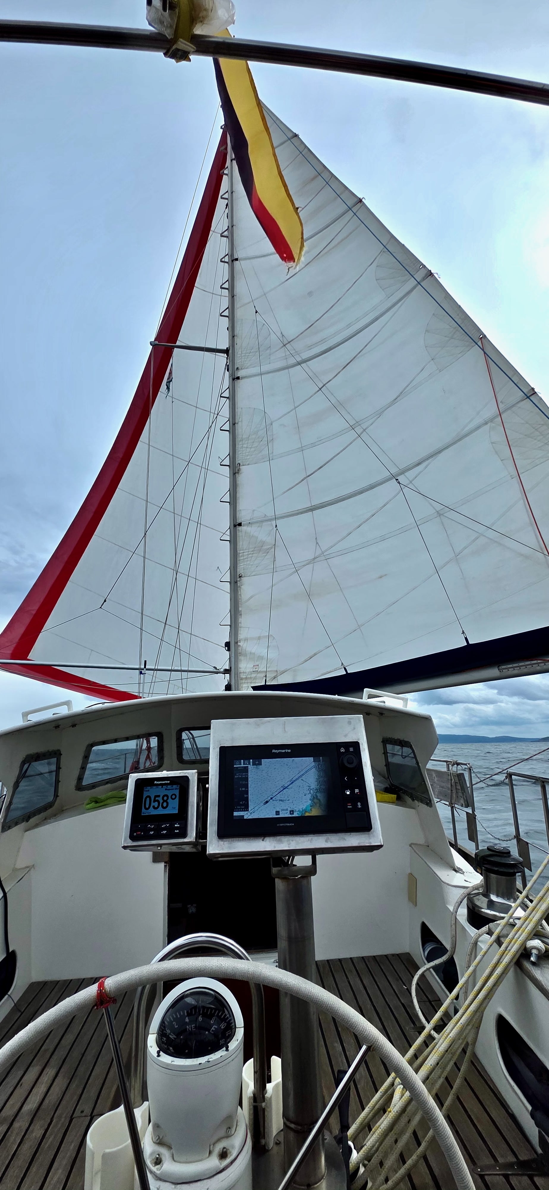 Wir segeln Schmetterling